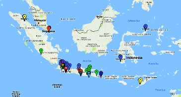 Peta Lokasi Kampus Program Kuliah Reguler Nomor